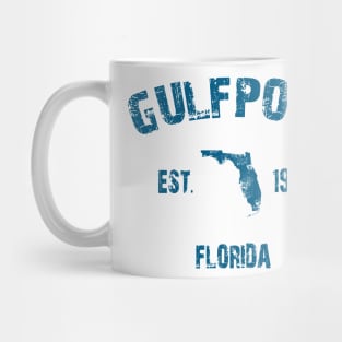 Vintage Gulfport Florida Mug